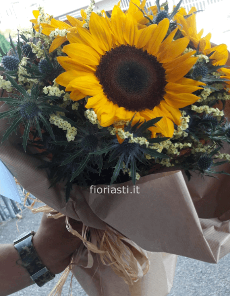 Bouquet di girasoli