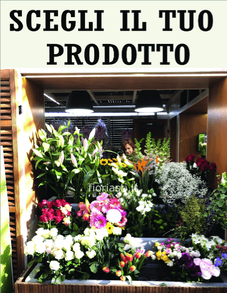 Scegli Tu i fiori che preferisci creiamo insieme
